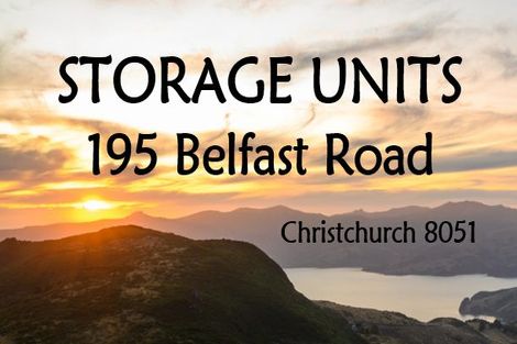 Photo of property in 197 Belfast Road, Belfast, Christchurch, 8051