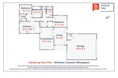 Photo of property in 56 Exeter Crescent, Springvale, Whanganui, 4501