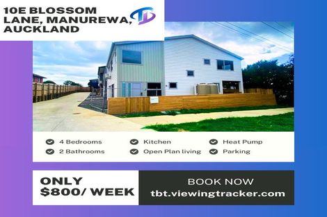 Photo of property in 10e Blossom Lane, Manurewa, Auckland, 2102