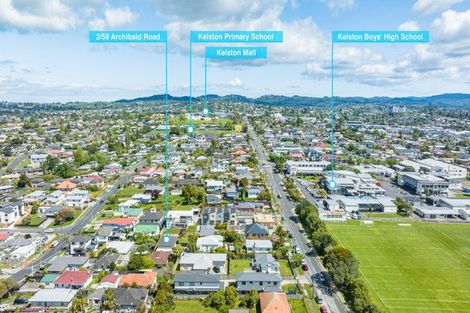 Photo of property in 2/59 Archibald Road, Kelston, Auckland, 0602