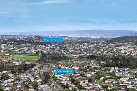 Photo of property in 23a Caribbean Drive, Unsworth Heights, Auckland, 0632