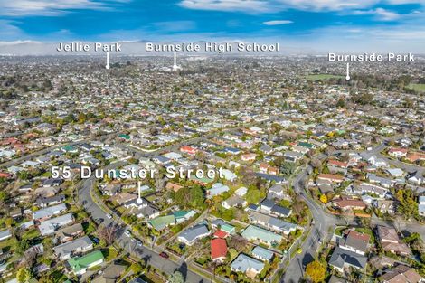 Photo of property in 55 Dunster Street, Burnside, Christchurch, 8053
