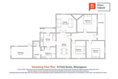 Photo of property in 8 Field Street, Aramoho, Whanganui, 4500