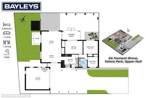 Photo of property in 5a Fremont Grove, Totara Park, Upper Hutt, 5018