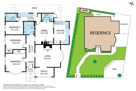 Photo of property in 77 Ward Street, Wallaceville, Upper Hutt, 5018