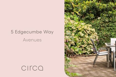 Photo of property in 5 Edgecumbe Way, Tauranga, 3110