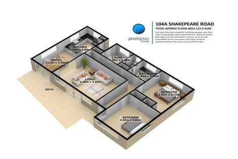 Photo of property in 104a Shakespeare Street, Leamington, Cambridge, 3432