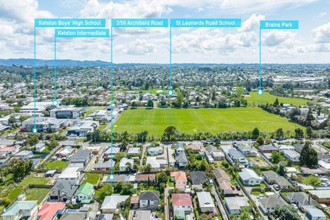 Photo of property in 2/59 Archibald Road, Kelston, Auckland, 0602