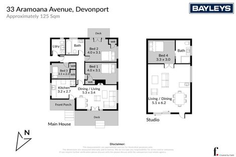 Photo of property in 33 Aramoana Avenue, Devonport, Auckland, 0624