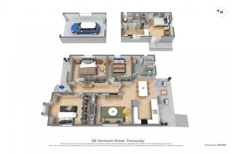 Photo of property in 66 Vermont Street, Ponsonby, Auckland, 1011
