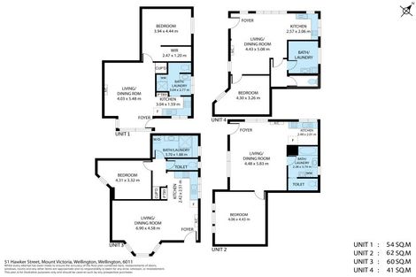 Photo of property in 51 Hawker Street, Mount Victoria, Wellington, 6011