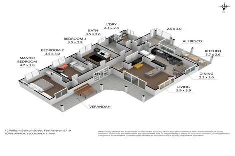 Photo of property in 12 William Benton Street, Featherston, 5710