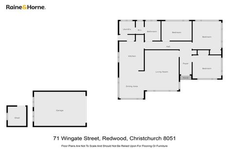 Photo of property in 71 Wingate Street, Redwood, Christchurch, 8051
