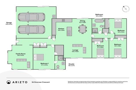 Photo of property in 56 Stranraer Crescent, Wattle Downs, Auckland, 2103