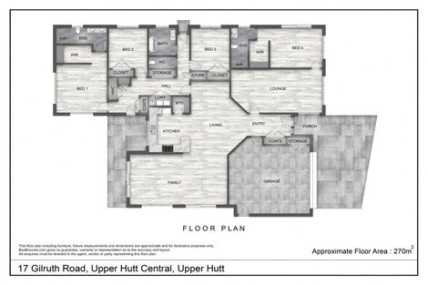 Photo of property in 17 Gilruth Road, Wallaceville, Upper Hutt, 5018