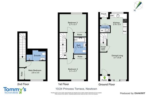 Photo of property in 10/24 Princess Terrace, Newtown, Wellington, 6021