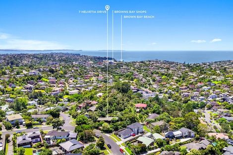 Photo of property in 7 Helvetia Drive, Browns Bay, Auckland, 0630