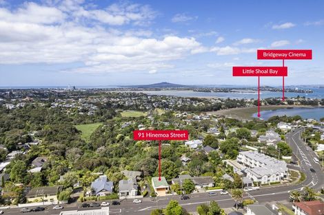 Photo of property in 91 Hinemoa Street, Birkenhead, Auckland, 0626