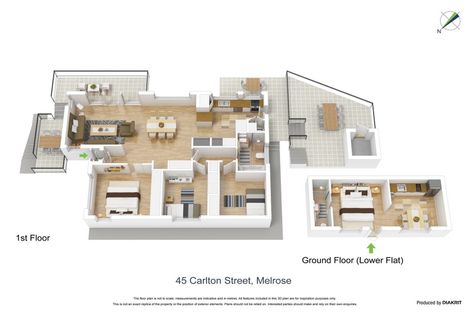 Photo of property in 45 Carlton Street, Melrose, Wellington, 6023