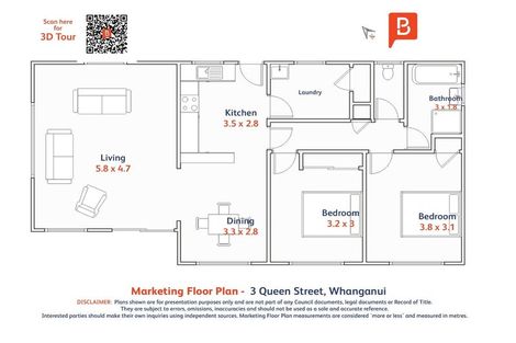 Photo of property in 3 Queen Street, Aramoho, Whanganui, 4500