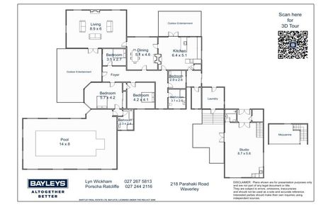 Photo of property in 218 Parahaki Road, Waverley, 4591