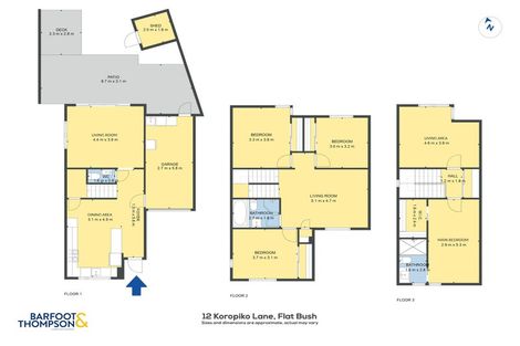 Photo of property in 12 Koropiko Lane, Flat Bush, Auckland, 2019