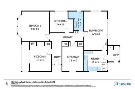 Photo of property in 16 Highbury Road, Highbury, Wellington, 6012