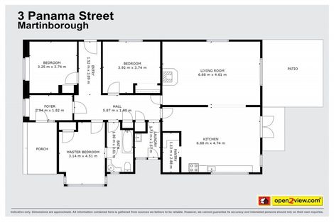 Photo of property in 3 Panama Street, Martinborough, 5711