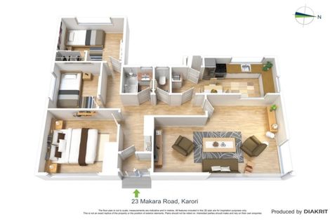 Photo of property in 23 Makara Road, Karori, Wellington, 6012