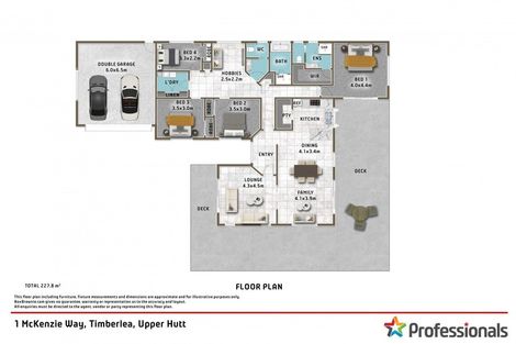 Photo of property in 1 Mckenzie Way, Timberlea, Upper Hutt, 5018