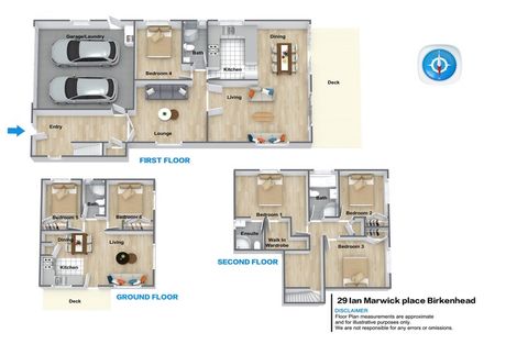 Photo of property in 29 Ian Marwick Place, Birkenhead, Auckland, 0626