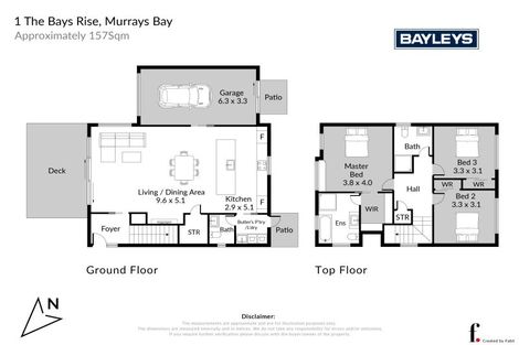 Photo of property in 1 The Bays Rise, Murrays Bay, Auckland, 0630