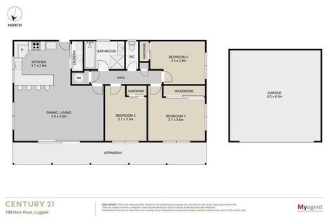 Photo of property in 135 Main Road, Luggate, Cromwell, 9383