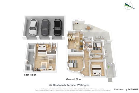 Photo of property in 62 Roseneath Terrace, Roseneath, Wellington, 6011