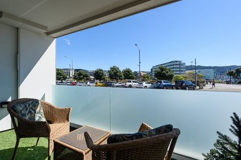 Photo of property in Aqua, 1/74 Oriental Parade, Oriental Bay, Wellington, 6011