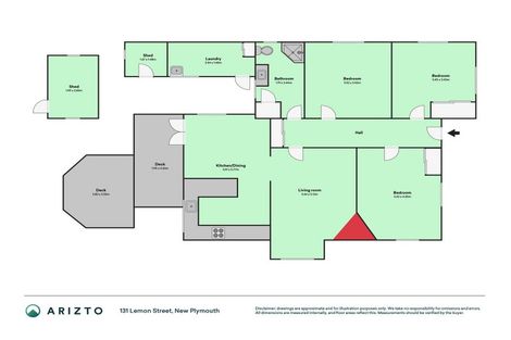 Photo of property in 131 Lemon Street, New Plymouth, 4312