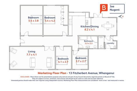 Photo of property in 13 Fitzherbert Avenue, Springvale, Whanganui, 4501