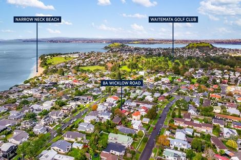 Photo of property in 8a Wicklow Road, Narrow Neck, Auckland, 0622