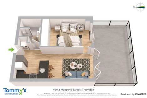 Photo of property in St Pauls Apartments, 46/43 Mulgrave Street, Thorndon, Wellington, 6011