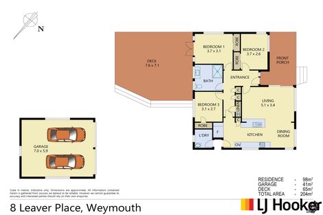 Photo of property in 8 Leaver Place, Weymouth, Auckland, 2103