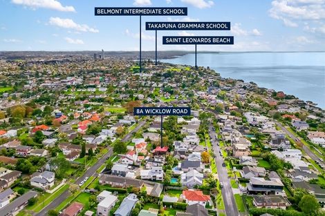 Photo of property in 8a Wicklow Road, Narrow Neck, Auckland, 0622