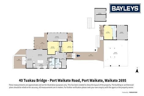 Photo of property in 40 Tuakau Bridge-port Waikato Road, Port Waikato, Tuakau, 2695