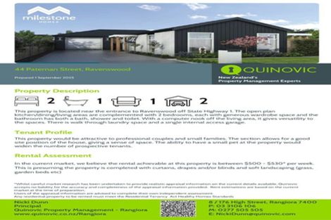 Photo of property in 44 Pateman Street, Woodend, 7610