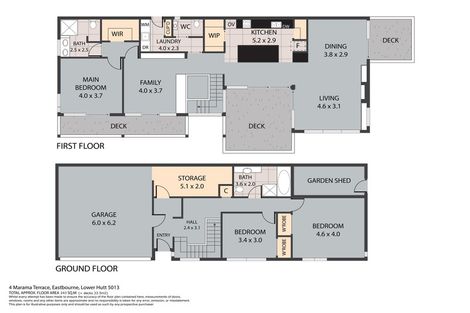 Photo of property in 4 Marama Terrace, Eastbourne, Lower Hutt, 5013