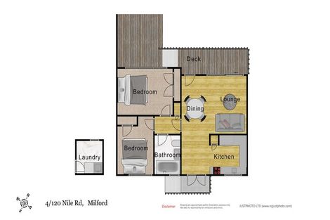 Photo of property in 4/120 Nile Road, Milford, Auckland, 0620