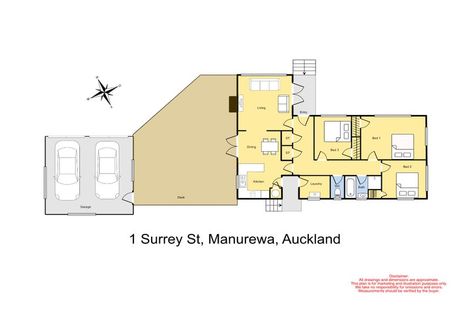 Photo of property in 1 Surrey Street, Manurewa, Auckland, 2102