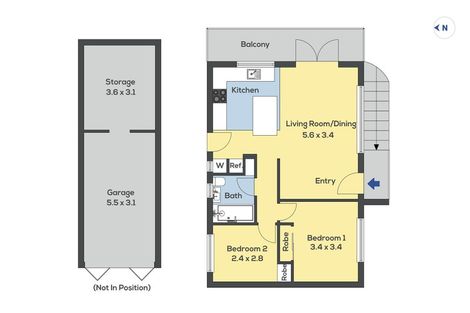 Photo of property in 1/45 Vauxhall Road, Devonport, Auckland, 0624