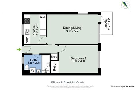 Photo of property in Kingsgate Flats, 10 Austin Street, Mount Victoria, Wellington, 6011