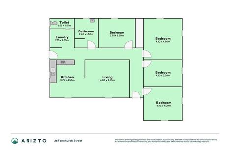 Photo of property in 26 Fenchurch Street, Northcote, Christchurch, 8052