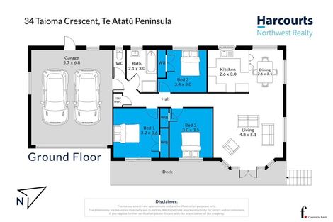 Photo of property in 34 Taioma Crescent, Te Atatu Peninsula, Auckland, 0610